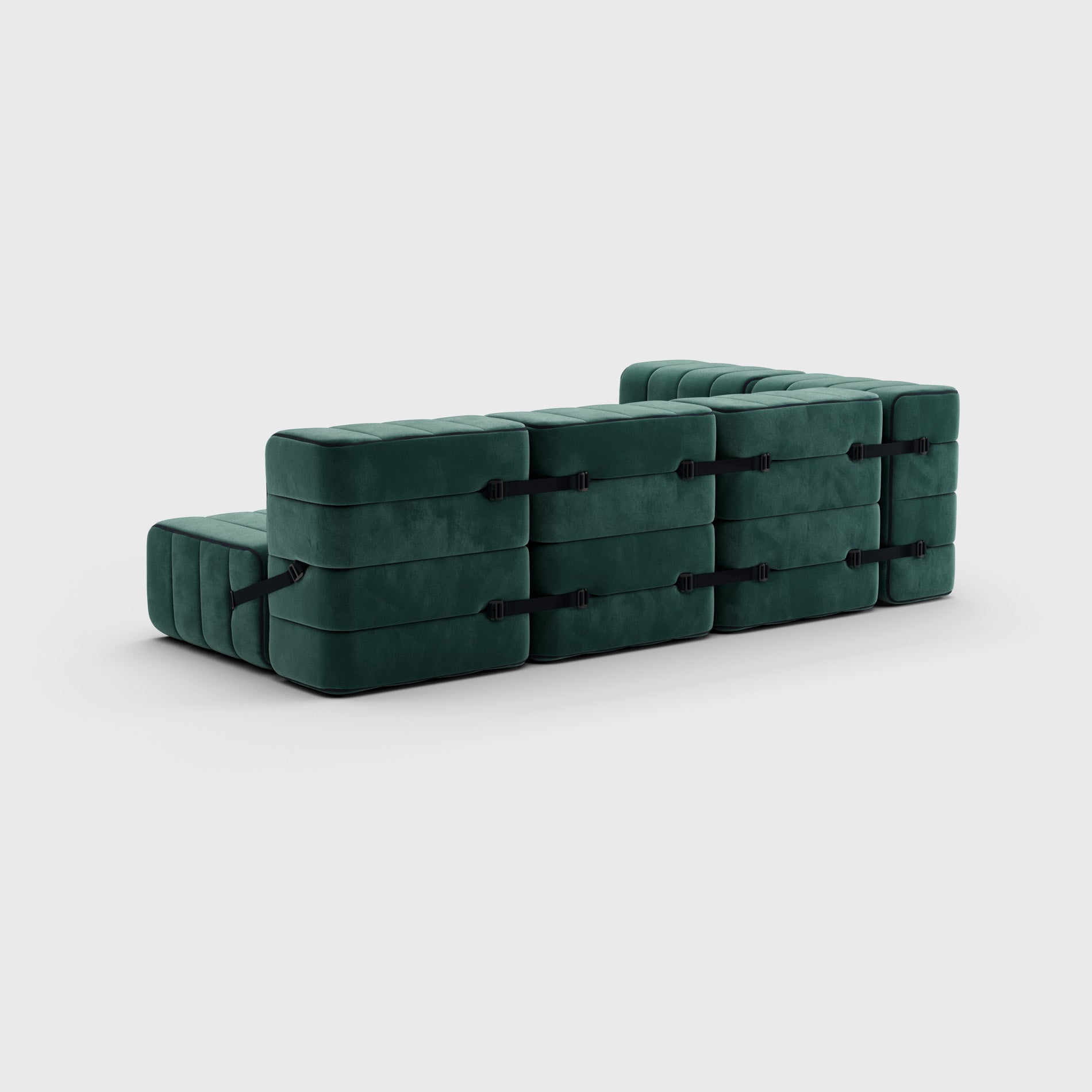 Curt-Set 9 - Barcelona - Serpentine (Groen)