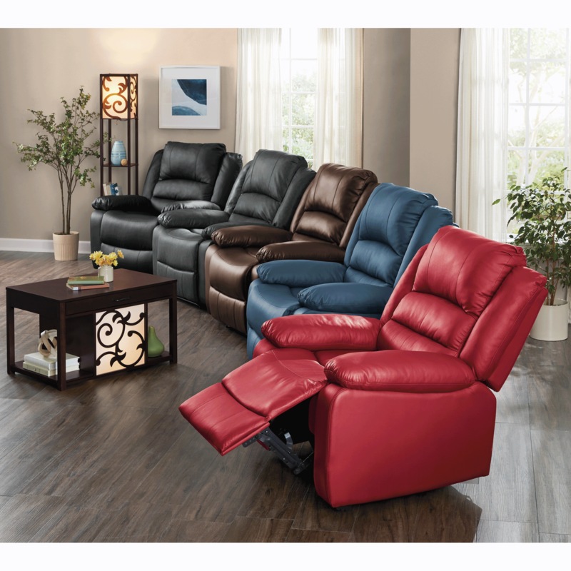 Overstuffed Plush Comfort Recliner Chair - MIDNIGHT VELVET CATALOG