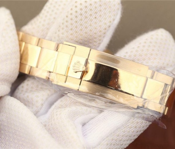 Replica Rolex Daytona YG Yellow Gold Dial BP YG Bracelet A7750 - Elite Watch Atelier