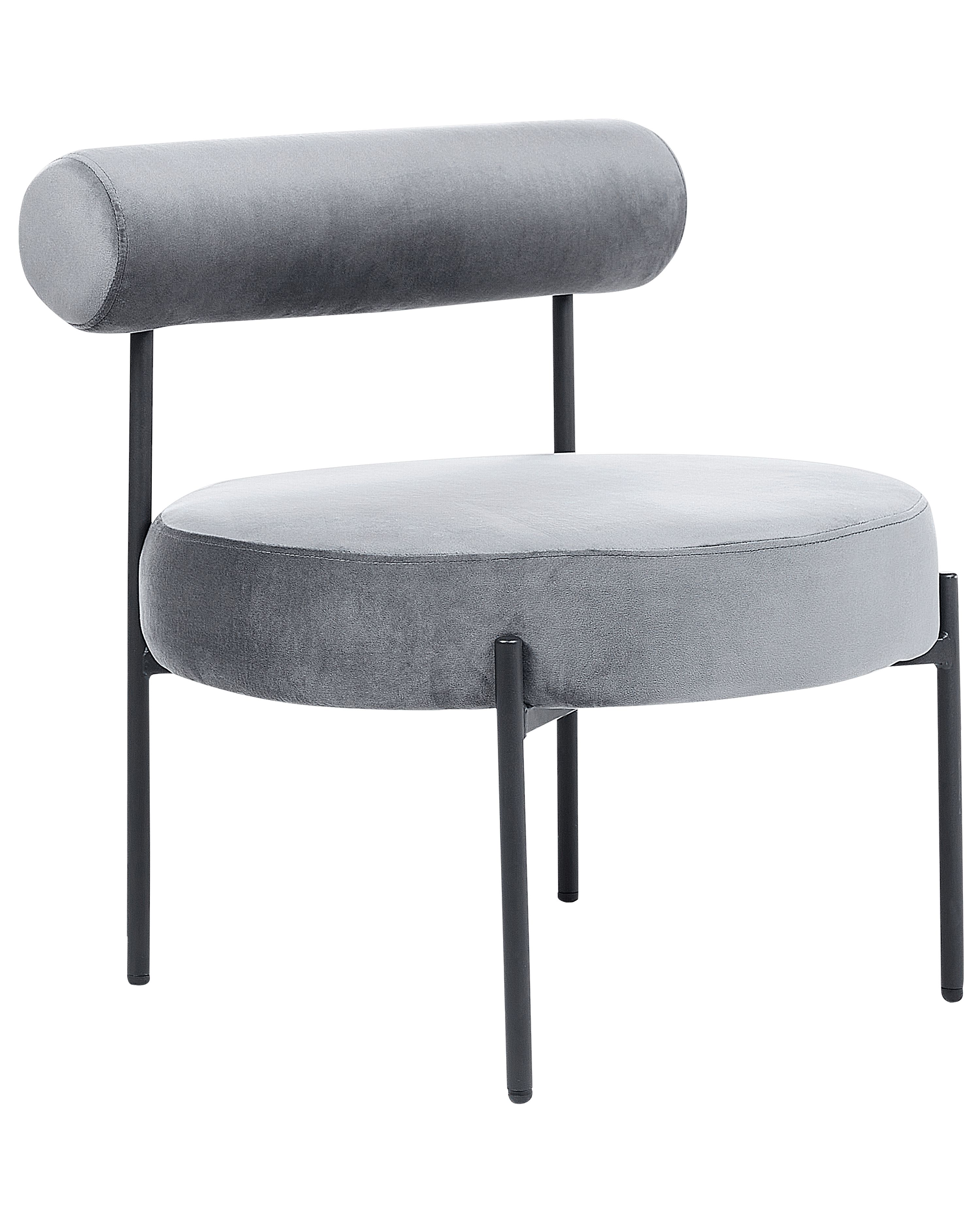 Armchair ALPHA Velvet Grey