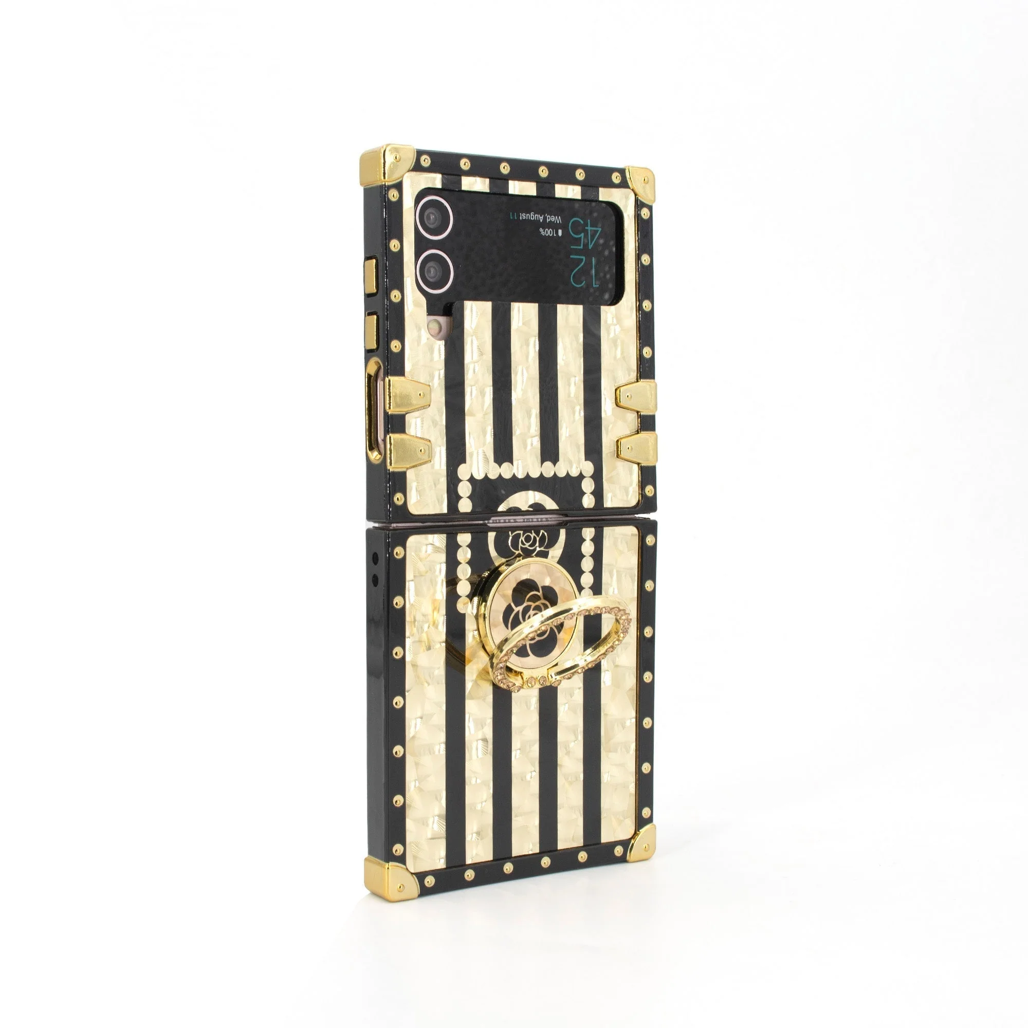 Samsung Galaxy Z Flip6/5/4/3 5G Square Case Yang Ring - Wholesale & Influencer