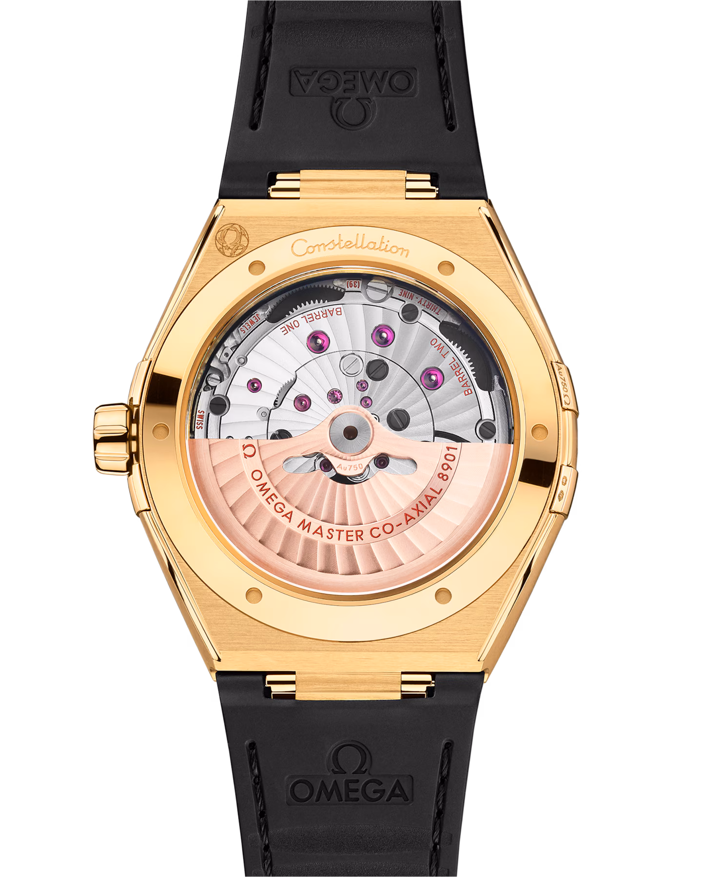Constellation 41 mm, yellow gold on leather strap(1:1 replica) - Elite Watch Atelier