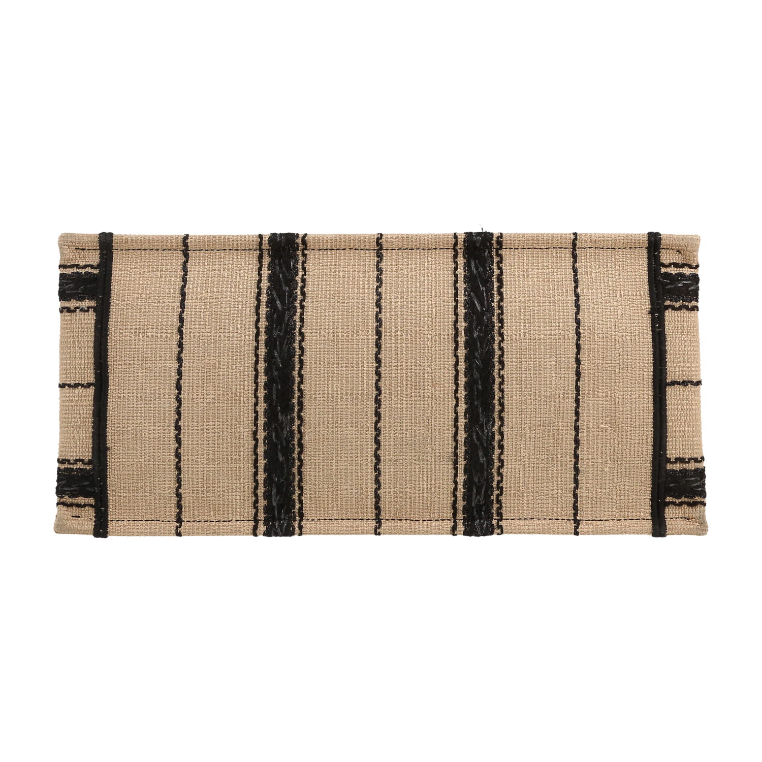 Dior Book Tote shopping bag in black and beige canvas1:1High-quality replica