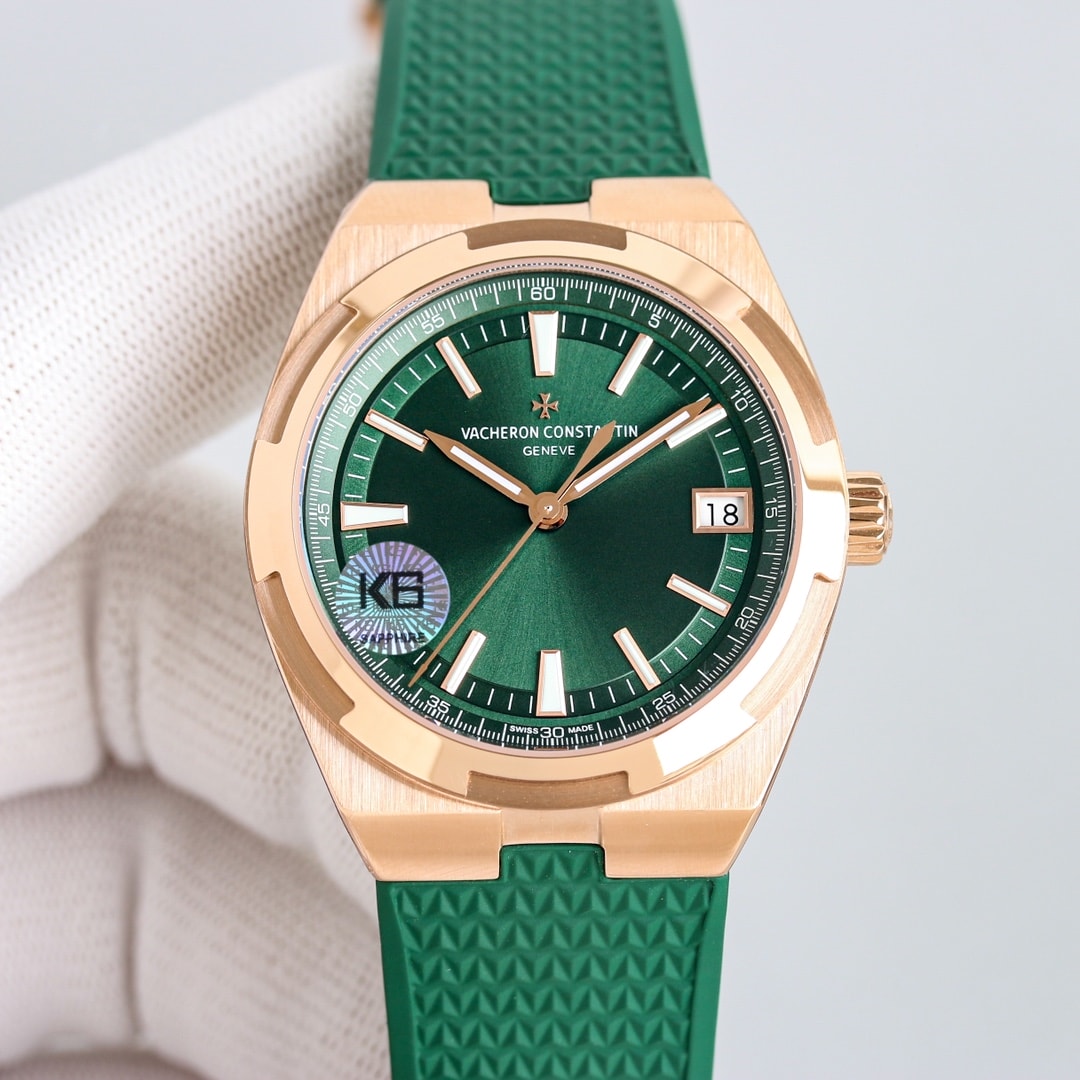 Fake Vacheron Constantin Replica Watch Overseas self-winding 41 MM PINK GOLD 4520V/210R-B967(1:1 replica) - Top club