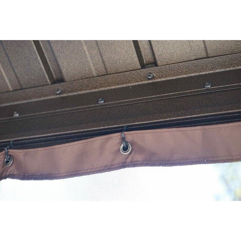 Dahlin Hardtop 12 Ft. W X 10 Ft. D Aluminum Patio Gazebo - Image 7
