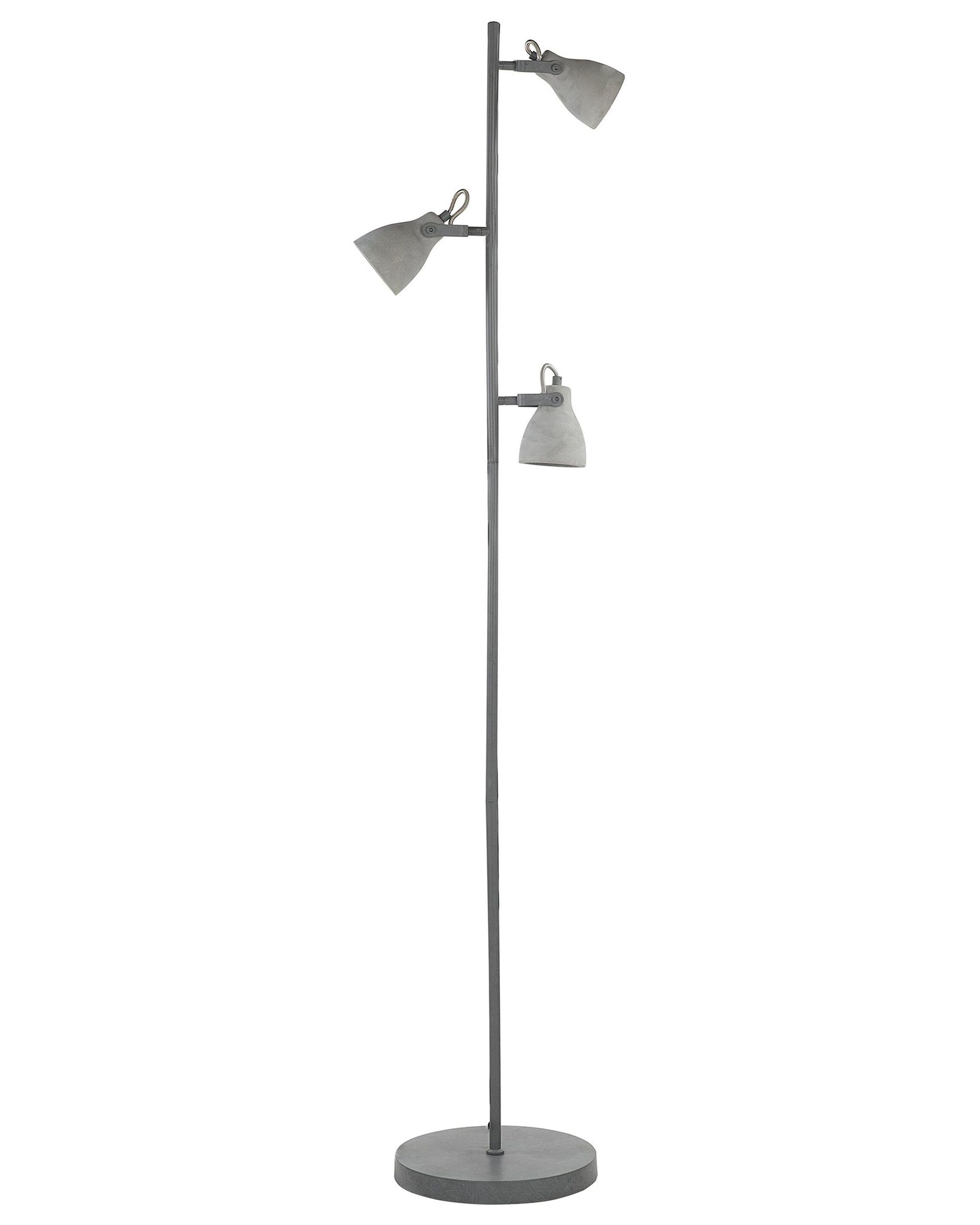 Floor Lamp MISTAGO Adjustable Concrete Grey