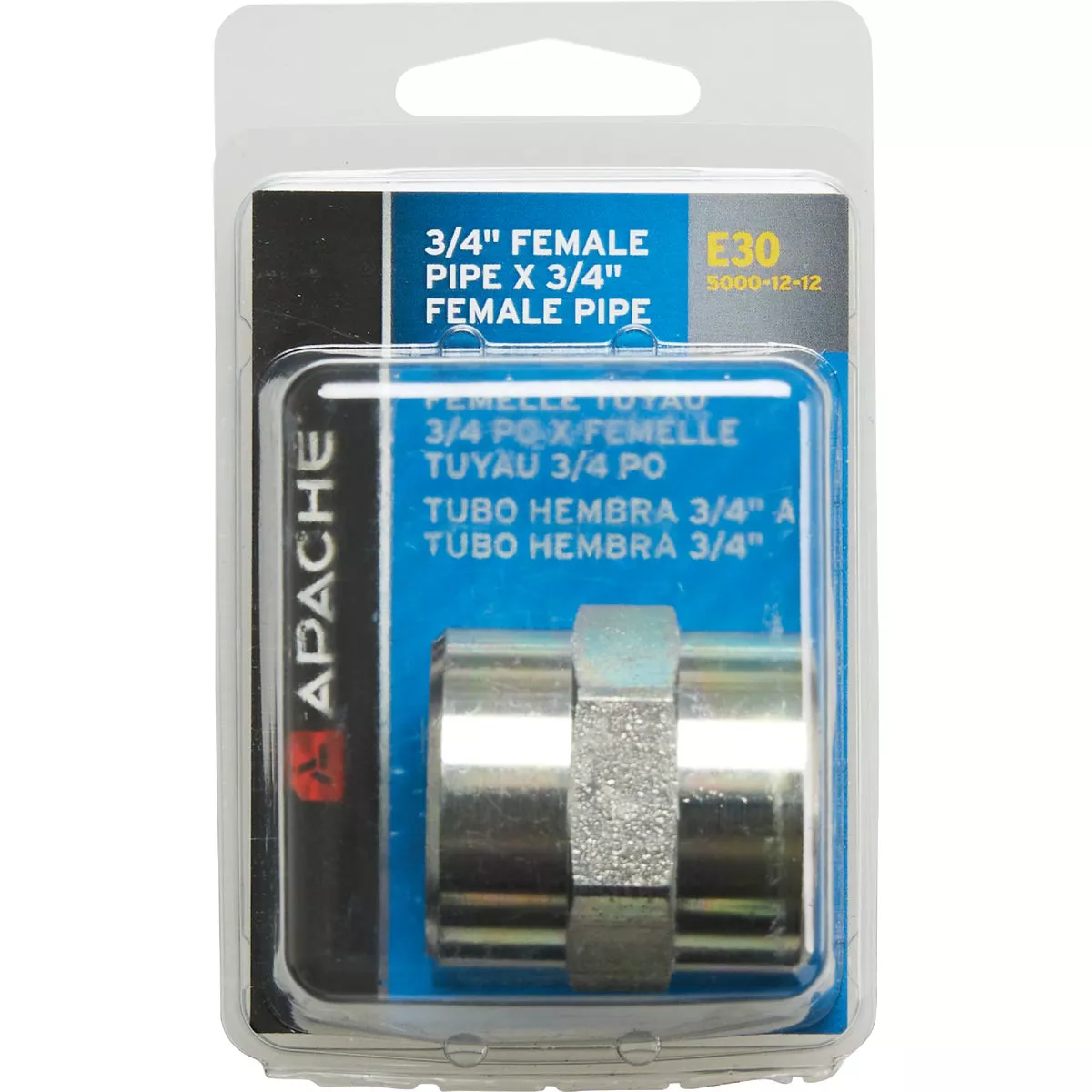 Apache 1/2 In. Female Pipe x 1/2 In. Female Pipe Hydraulic Hose Adapter