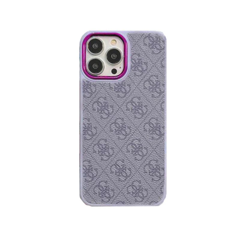 Purple Guess  iPhone Case-MD231025 - Wholesale & Influencer