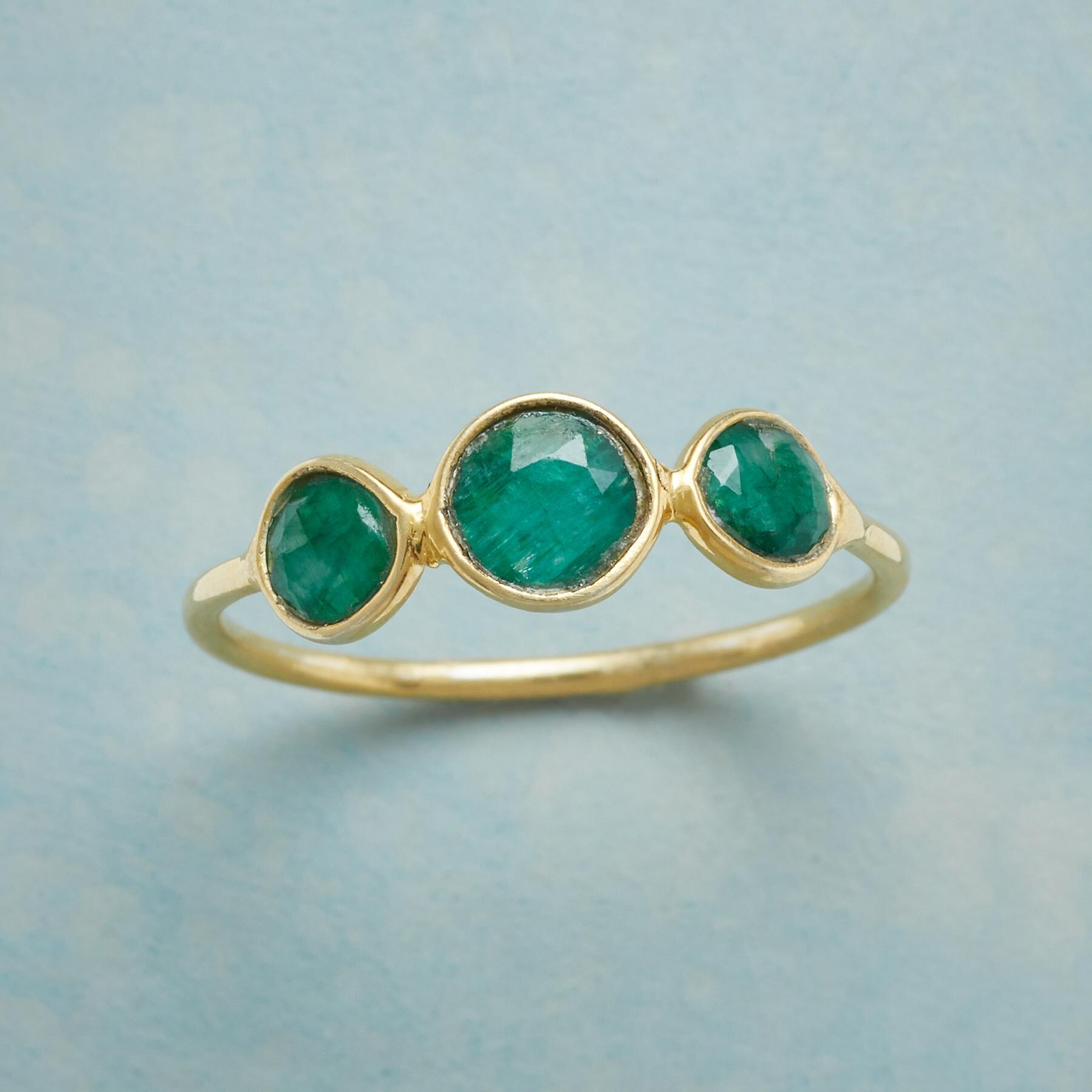Green Trio Ring - Sundance Clothing
