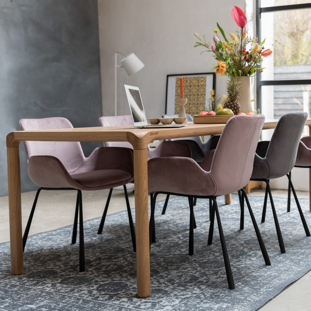 Zuiver Storm Eettafel - 180 x 90 cm - Naturel
