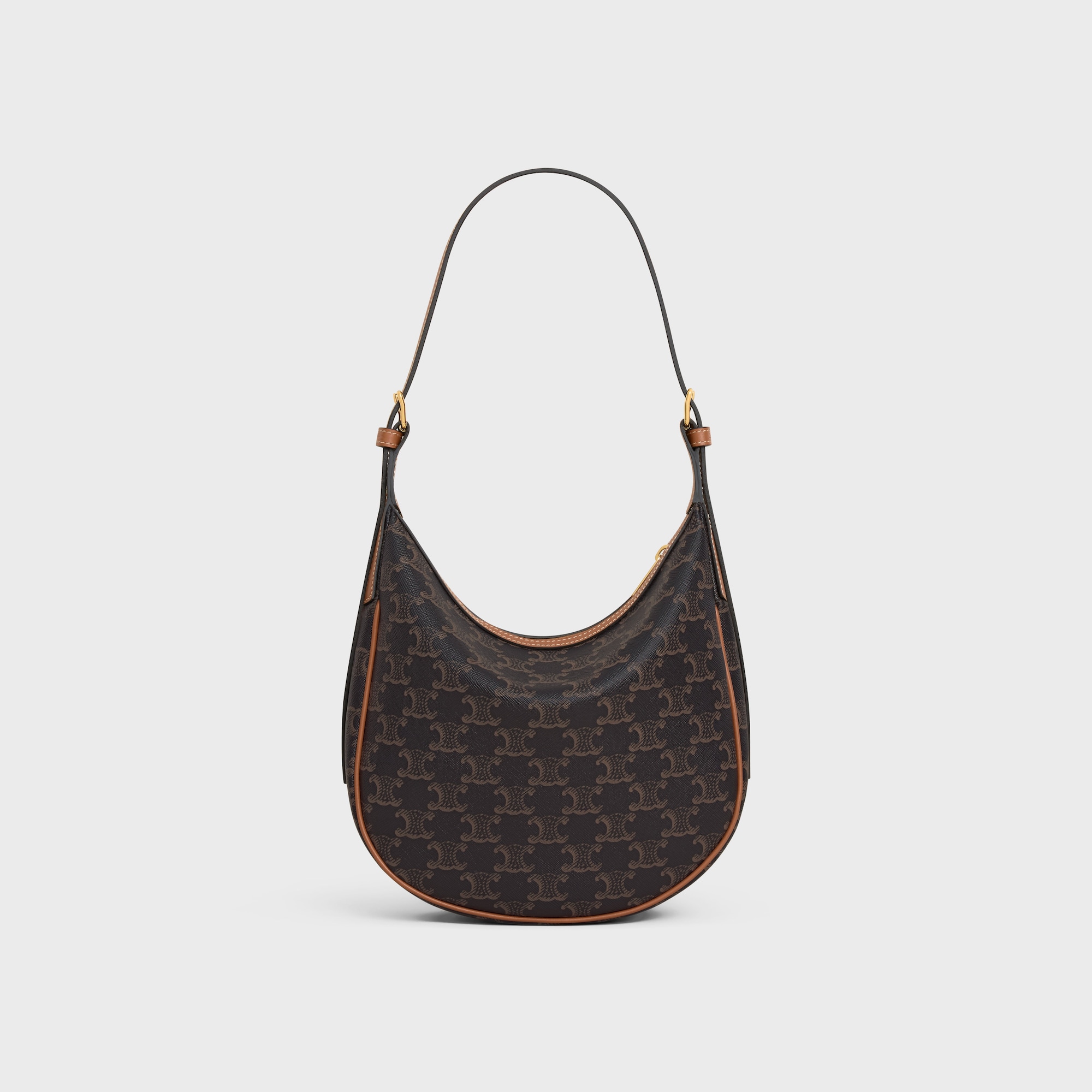 Replicate SMALL HELOÏSE CUIR TRIOMPHE BAG IN TRIOMPHE CANVAS AND CALFSKIN(1:1 replica)1:1High-quality replica