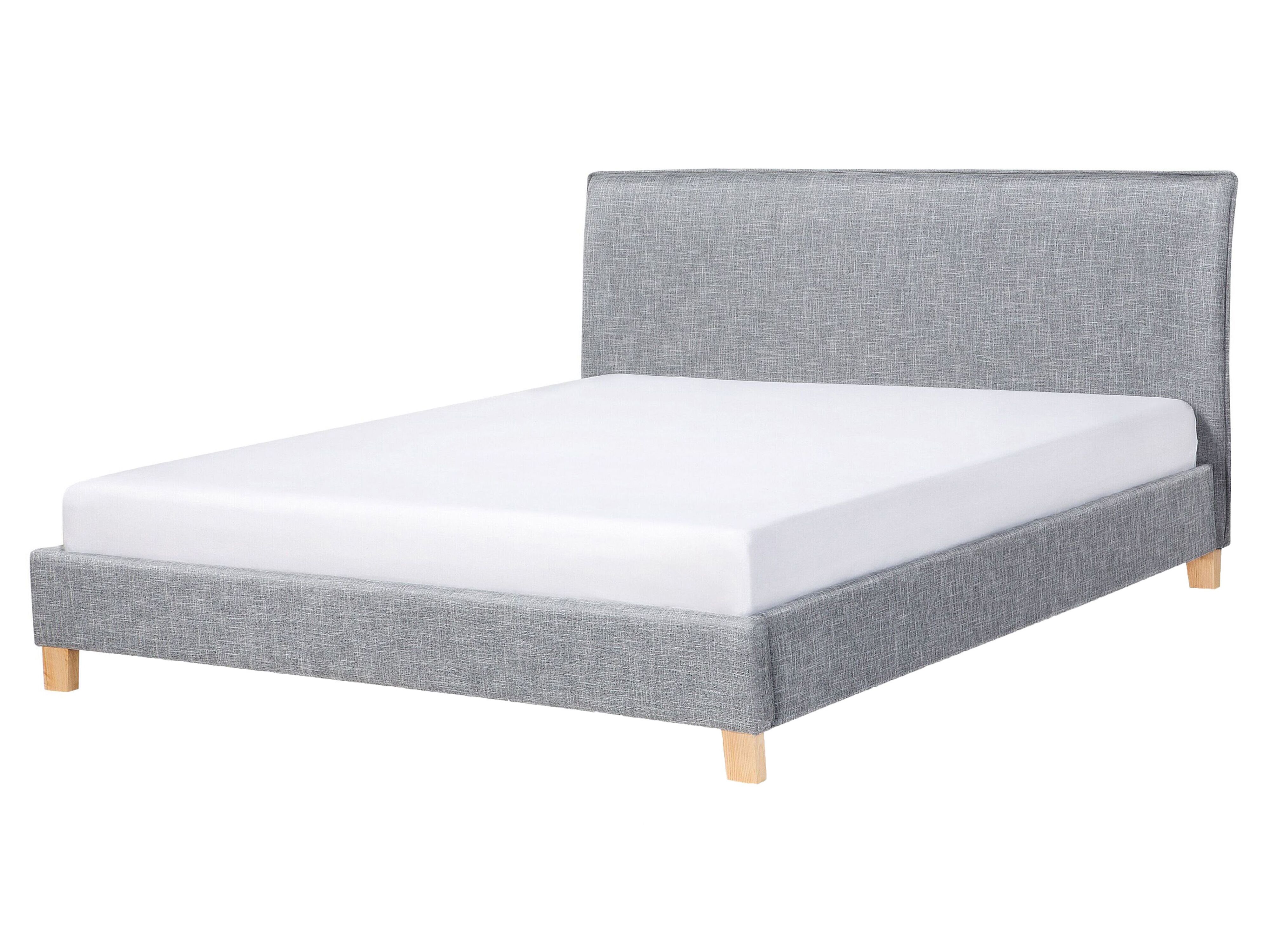 Bed Fabric SENNEZ 160 x 200 cm (EU King Size) Light Grey