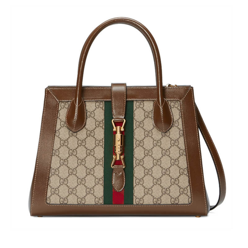 Replica Gucci Jackie 1961 Medium Tote Bag 649016 Gg Supreme1:1High-quality replica