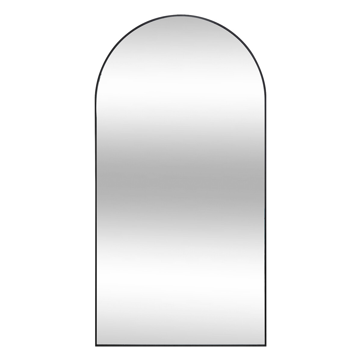 Arched mirror "Alice" Black, 177x91 cm