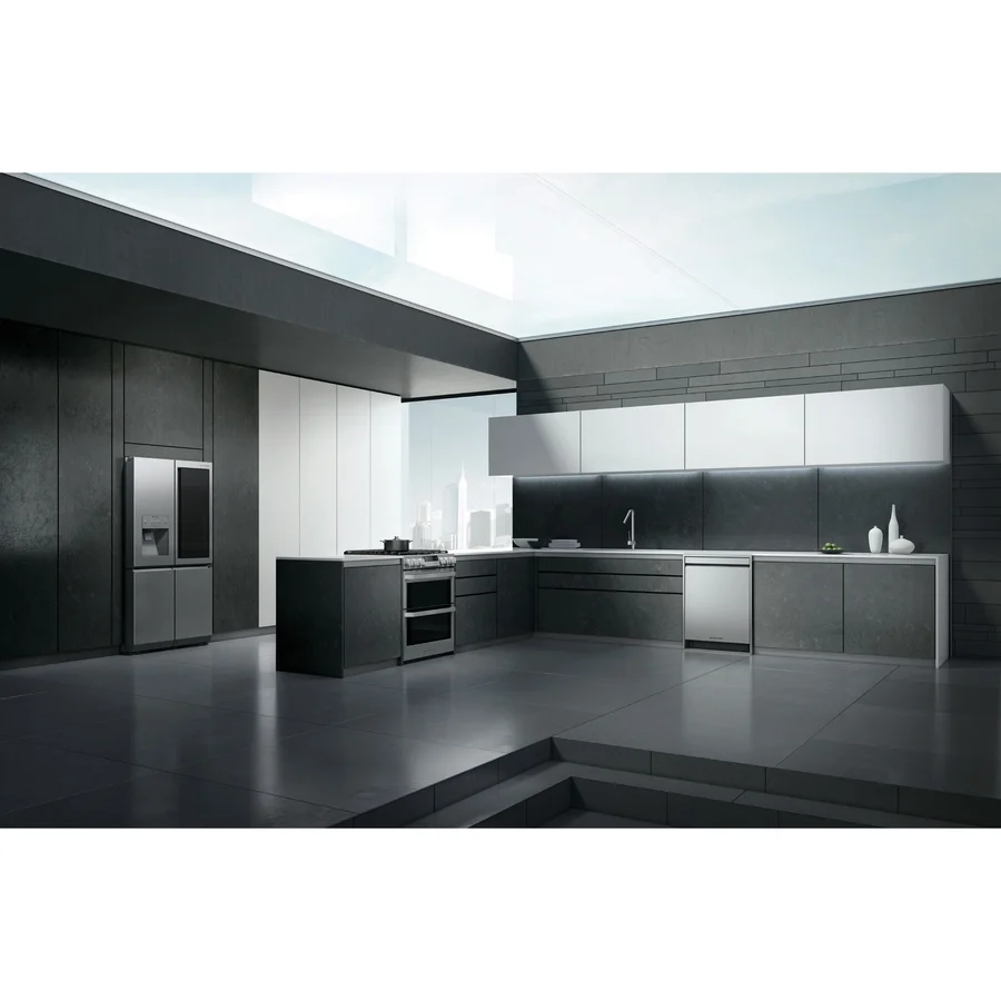 LG Freestanding French Door Refrigerator, Gray - Image 5