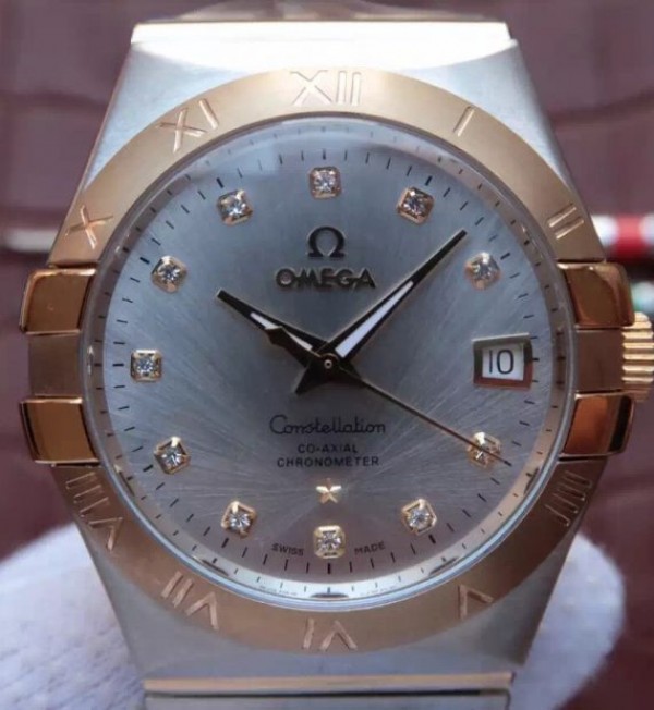 Replica Omega V6 Constellation 35mm 123.20.35.20.52.002 SS Bracelet A2500 - Top club