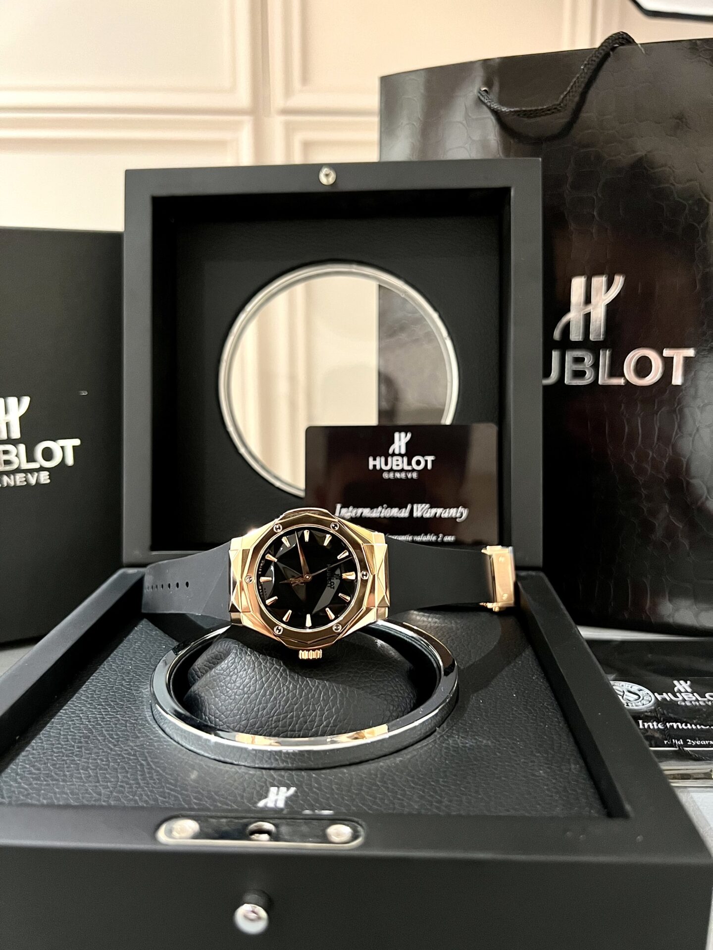 Hublot Replica Watch Orlinski King Gold Black Dial APS Factory 40mm - Top club