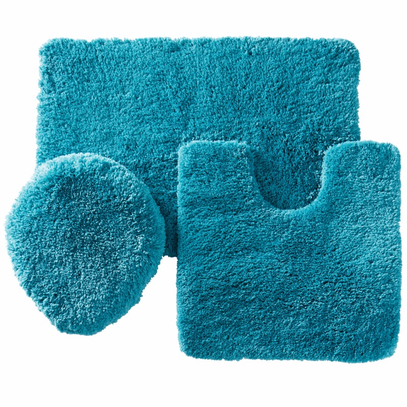 Color Connection 3-Piece Shag Bath Mat Set - MIDNIGHT VELVET CATALOG