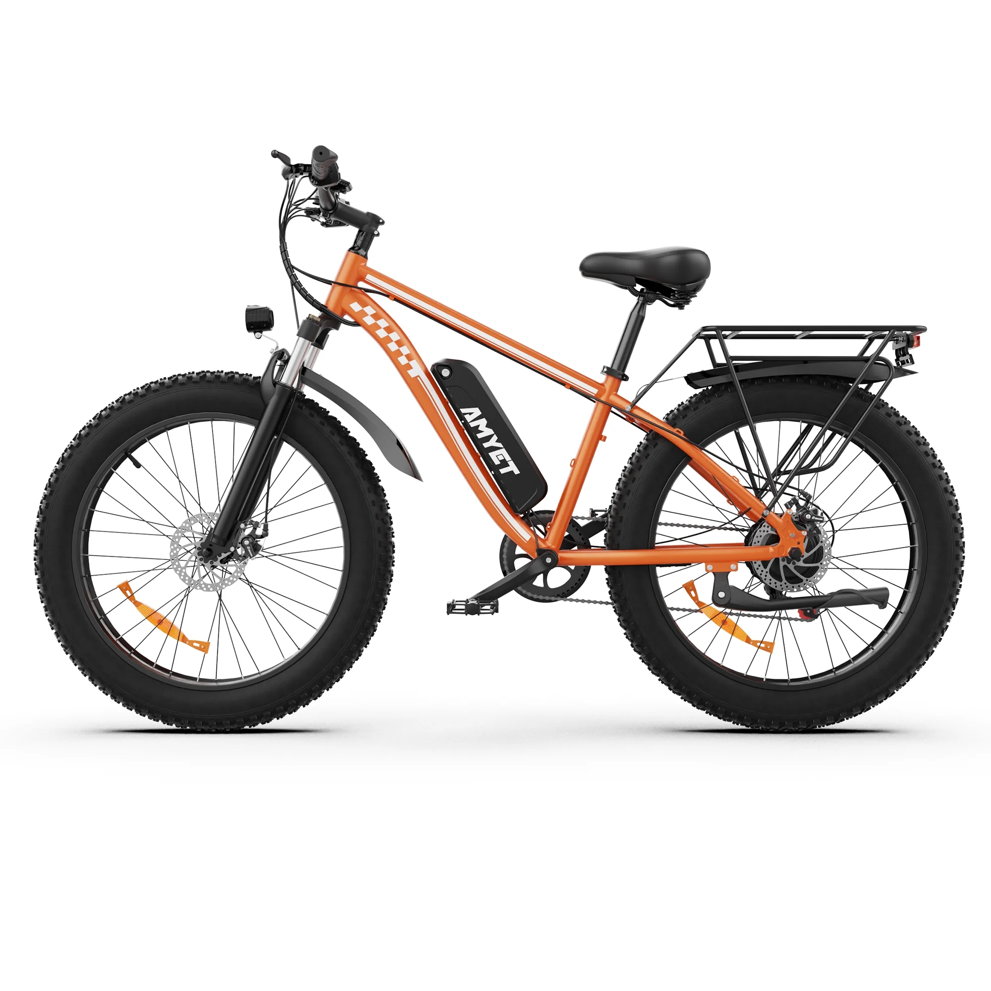 AMYET EB26 Electric Bike for Adults, 26*4.0 Fat Tire E-Mountain Bicycle,Peak 1500W Motor 48V 15Ah 7-Speed Ebike UL2849 - Image 18