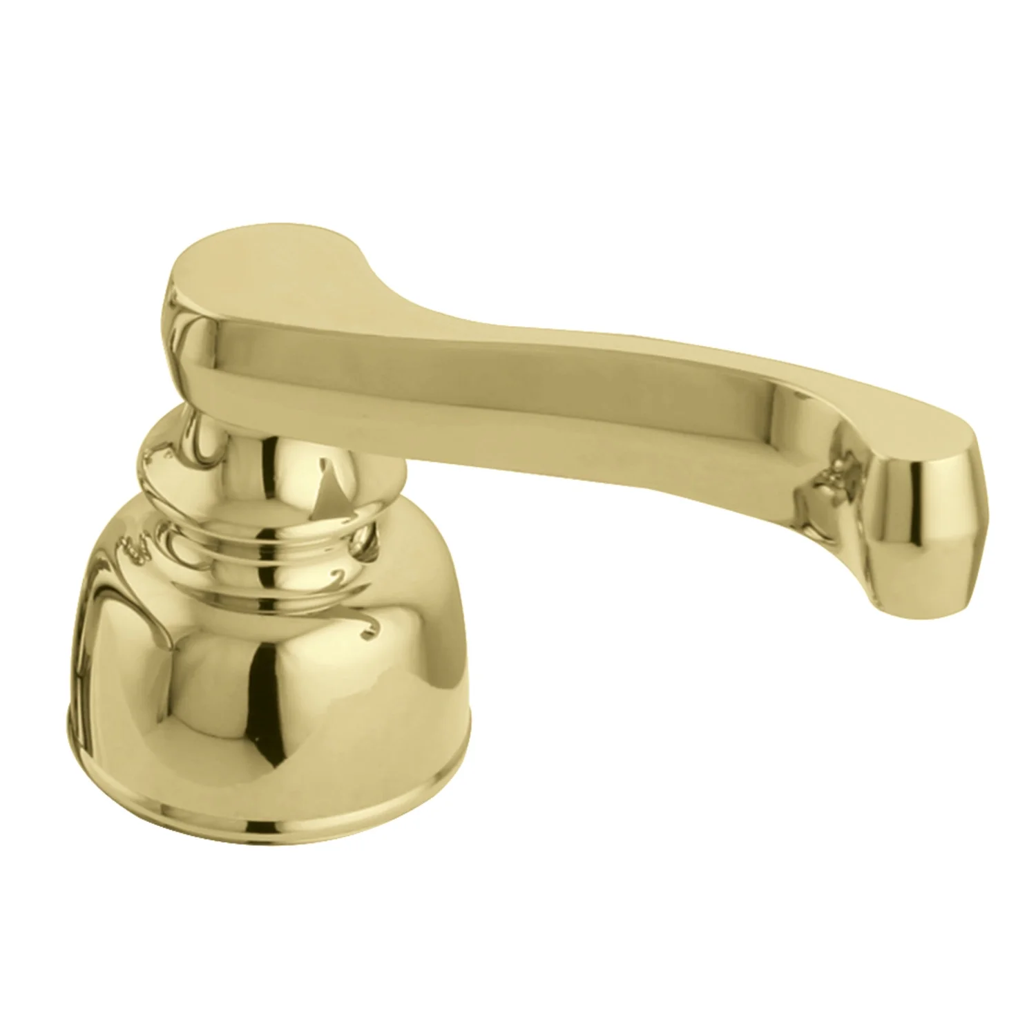 Kingston Brass KB982FL Widespread Bathroom Faucet, Polished Brass - Image 2