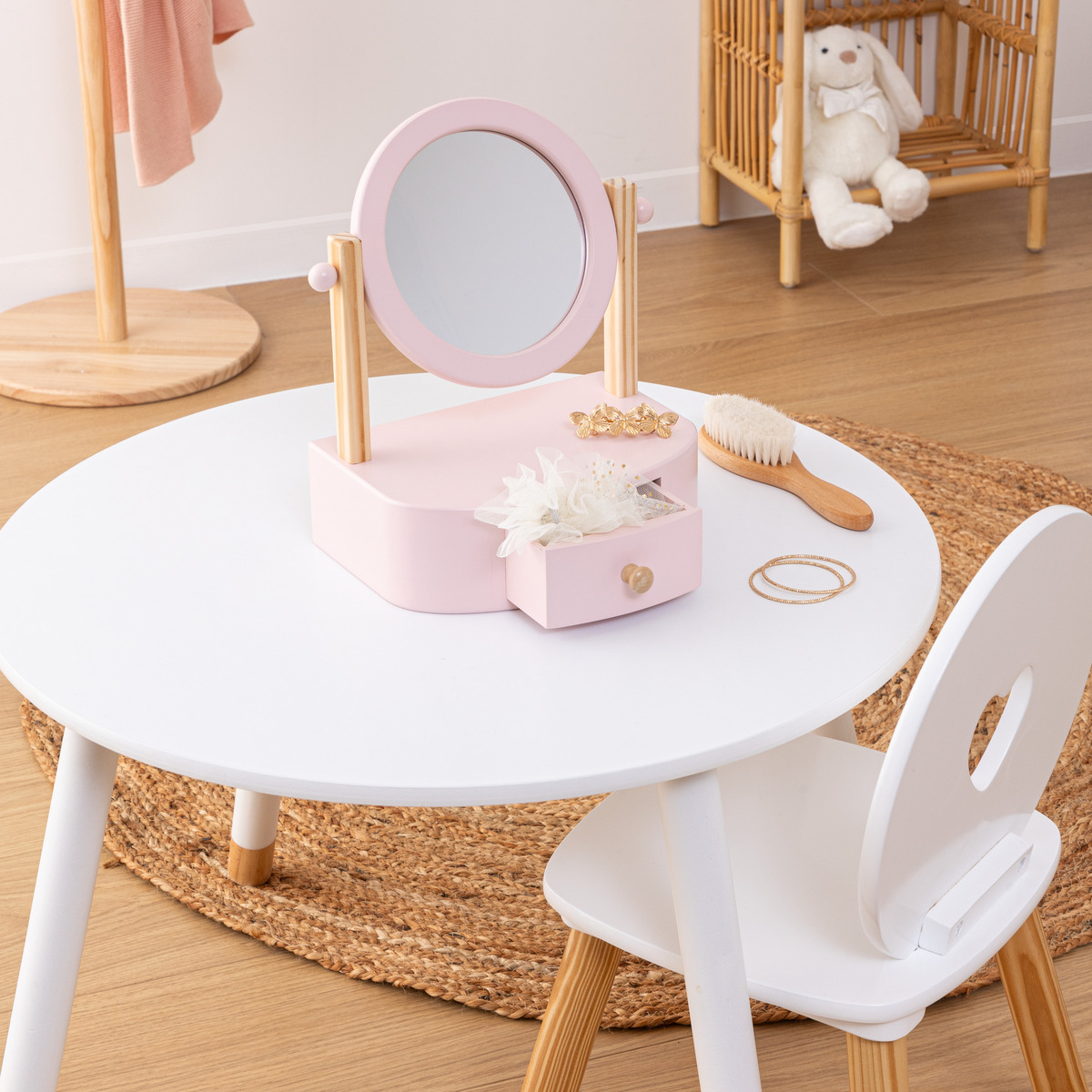 Children's dressing table set "Chary" Pink, 22x16 cm
