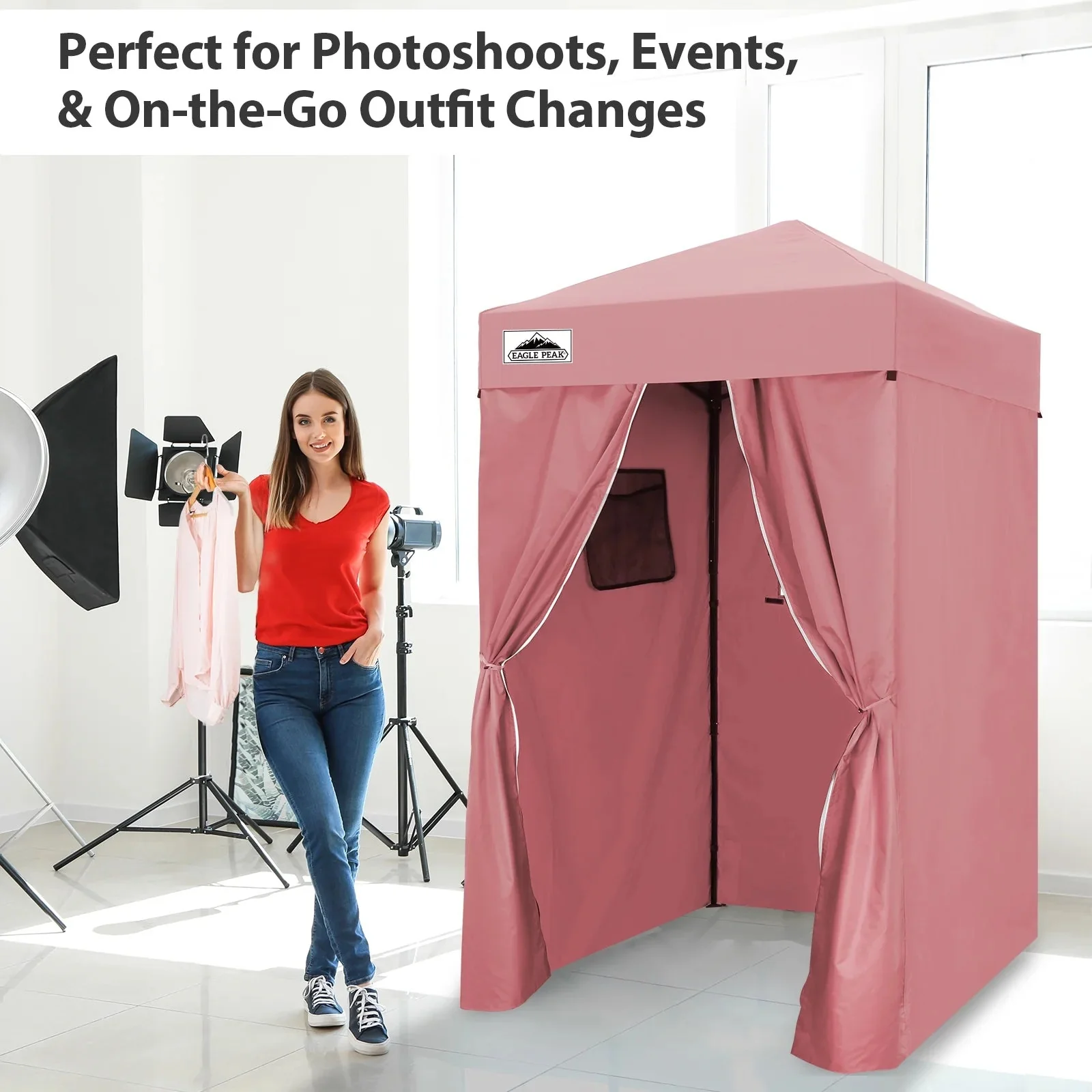 EAGLE PEAK Ultra Compact 4 ft x 4 ft Pop-Up Changing Room Canopy - Flex - Image 128 EAGLE PEAK Ultra Compact 4 ft x 4 ft Pop-Up Changing Room Canopy - Flex - Image 128
