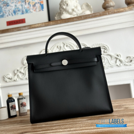 Hermès Herbag Zip 31 Bag | 31x25x10 cm | Luxury Canvas & Leather Shoulder Bag for Women | Spacious Everyday Hermès Tote1:1High-quality replica