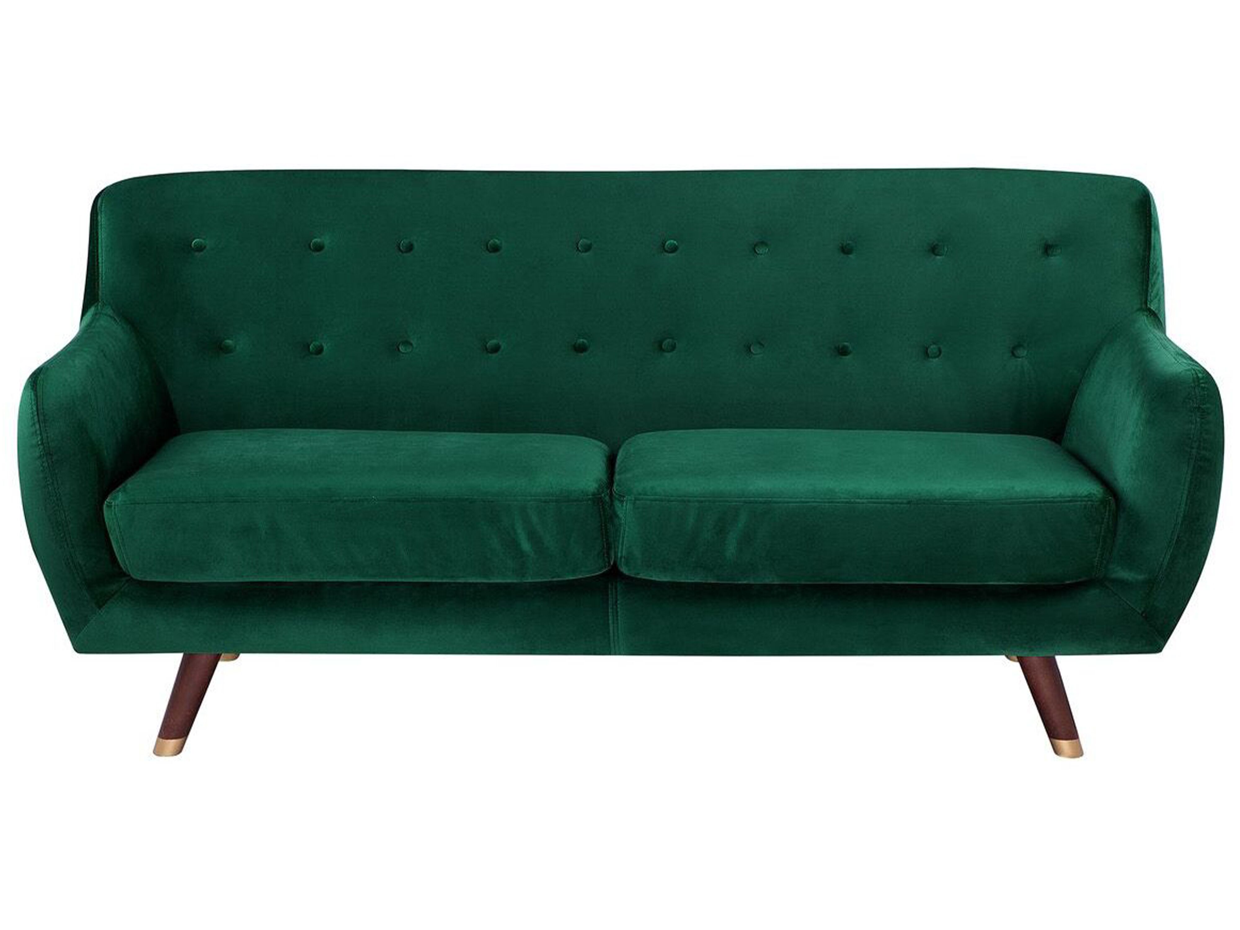 Sofa 3 Seater BODO Velvet Emerald Green
