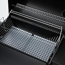 Grilles de cuisson et grille de maintien au chaud