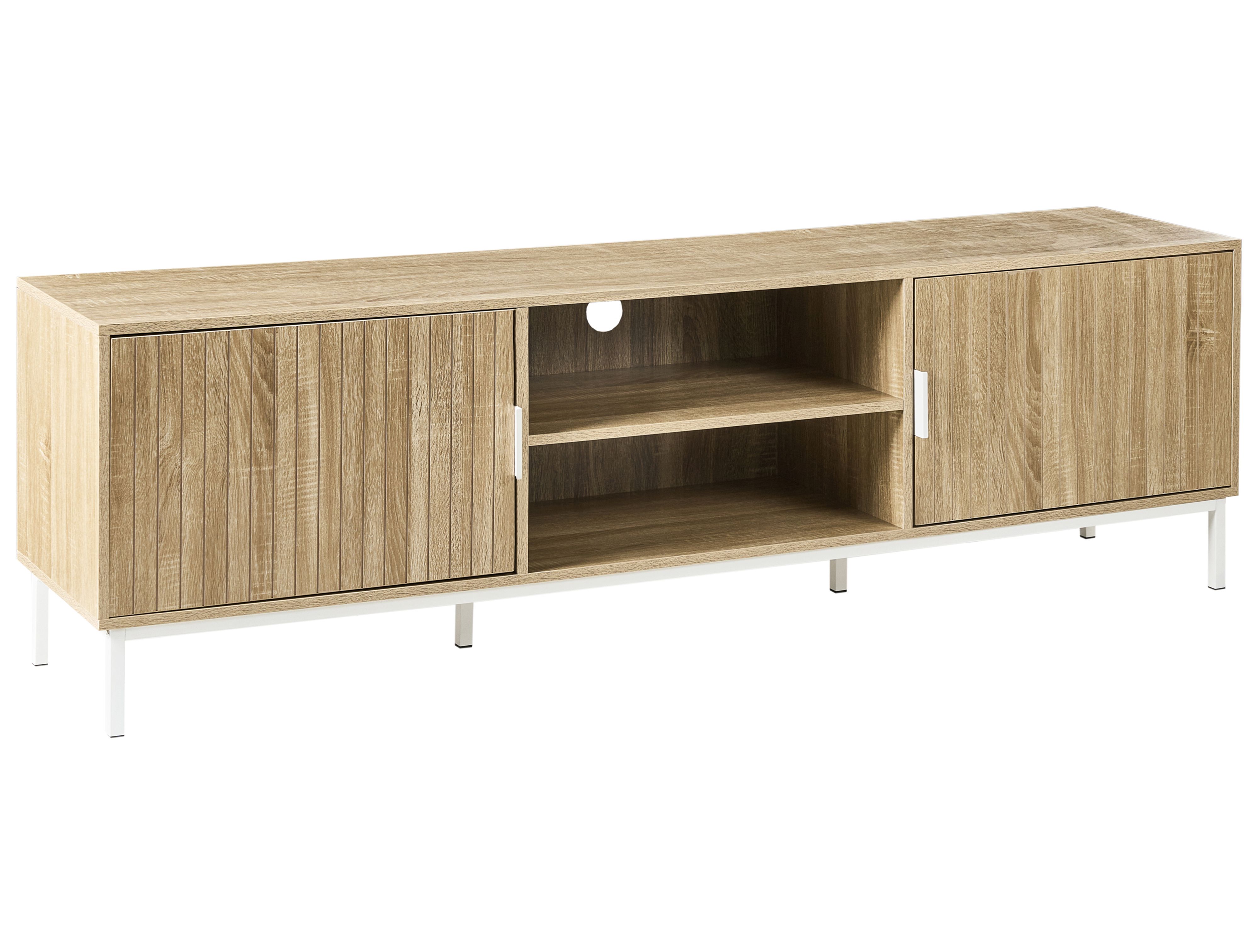 TV Stand ROYALLA Light Brown