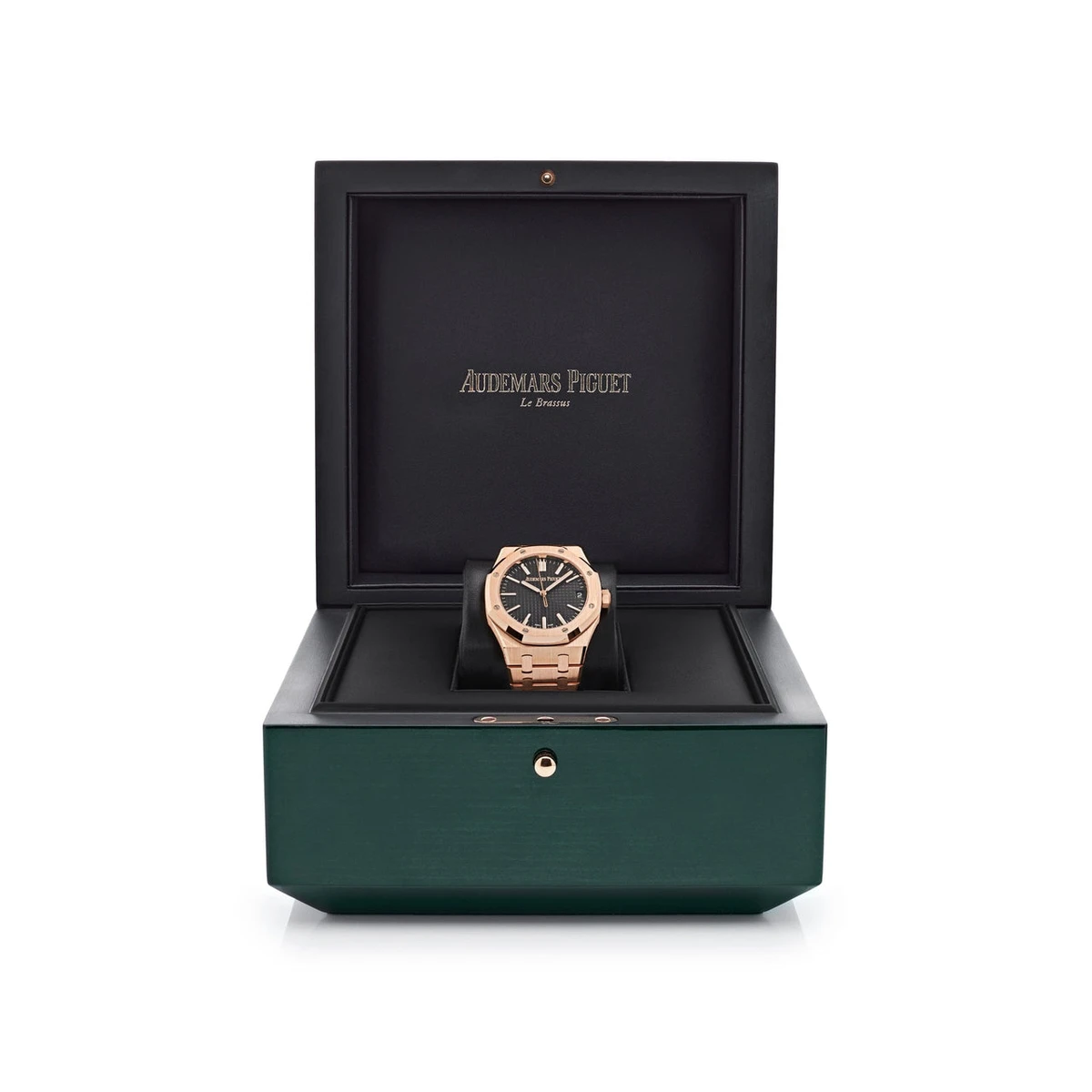 Royal Oak 41 Selfwinding Rose Gold Black Dial(1:1 replica) - Top club