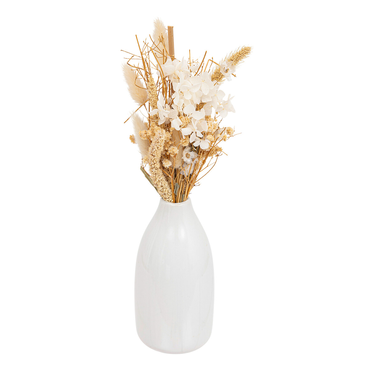 Dried flower arrangement Ceramic vase, H.25 cm