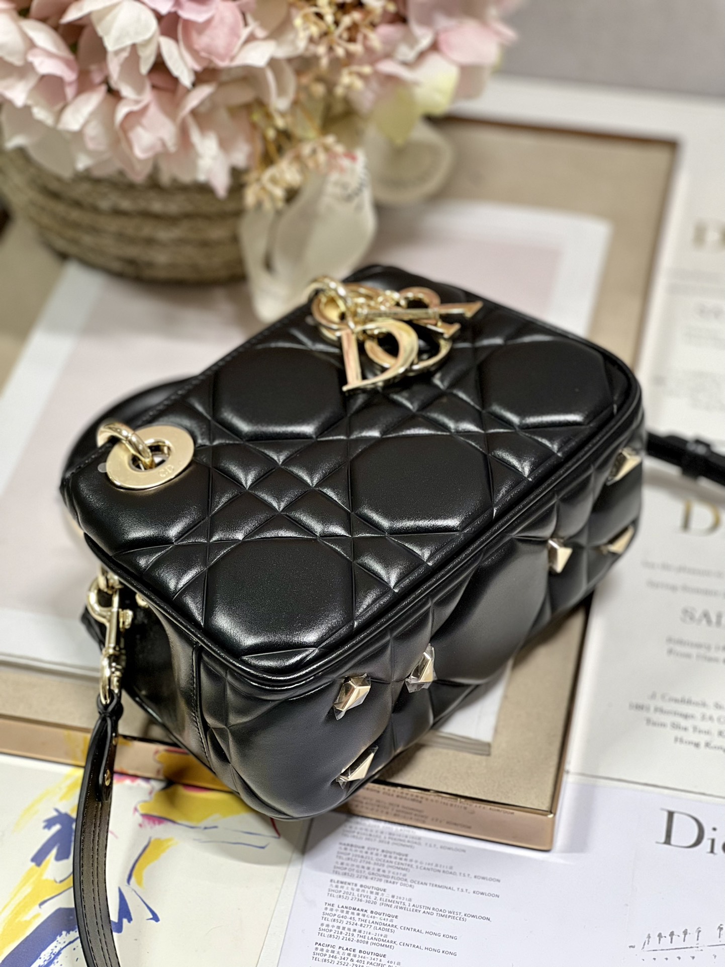 The Lady 95.22 Bag Black/White/Grey/Green For Women 7.5in/ 19cm1:1High-quality replica