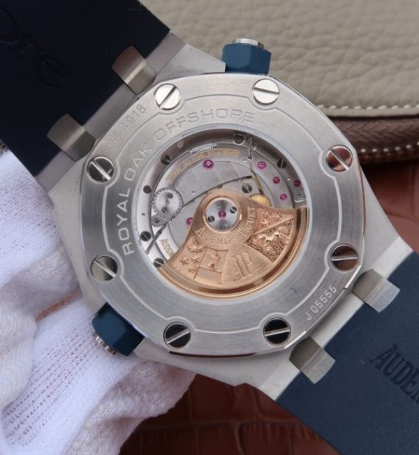 Replica Audemars Piguet JF Royal Oak Offshore Diver 2017 Blue 15710 Rubber Strap A3120 - Top club