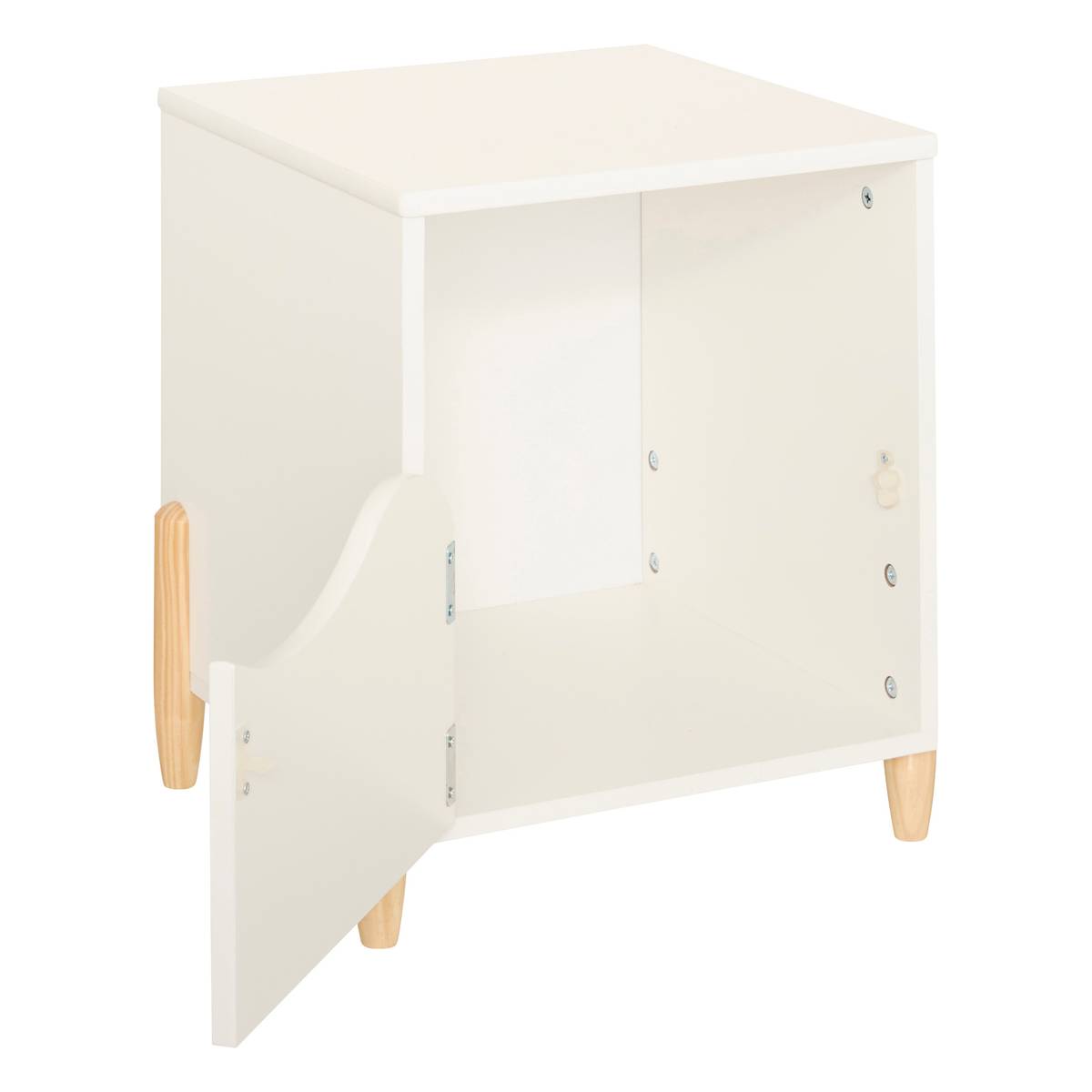 Children's Nightstand "Gentleness" White, 35.5x40 cm