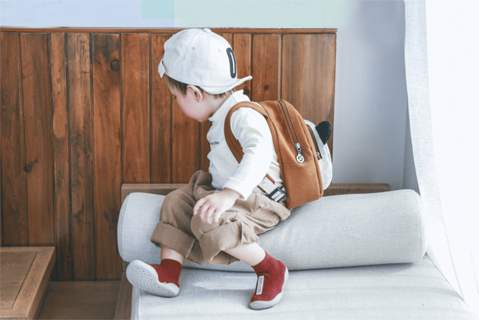 SlofLuxe | Zachte Babyslofjes met Rubberen Zool