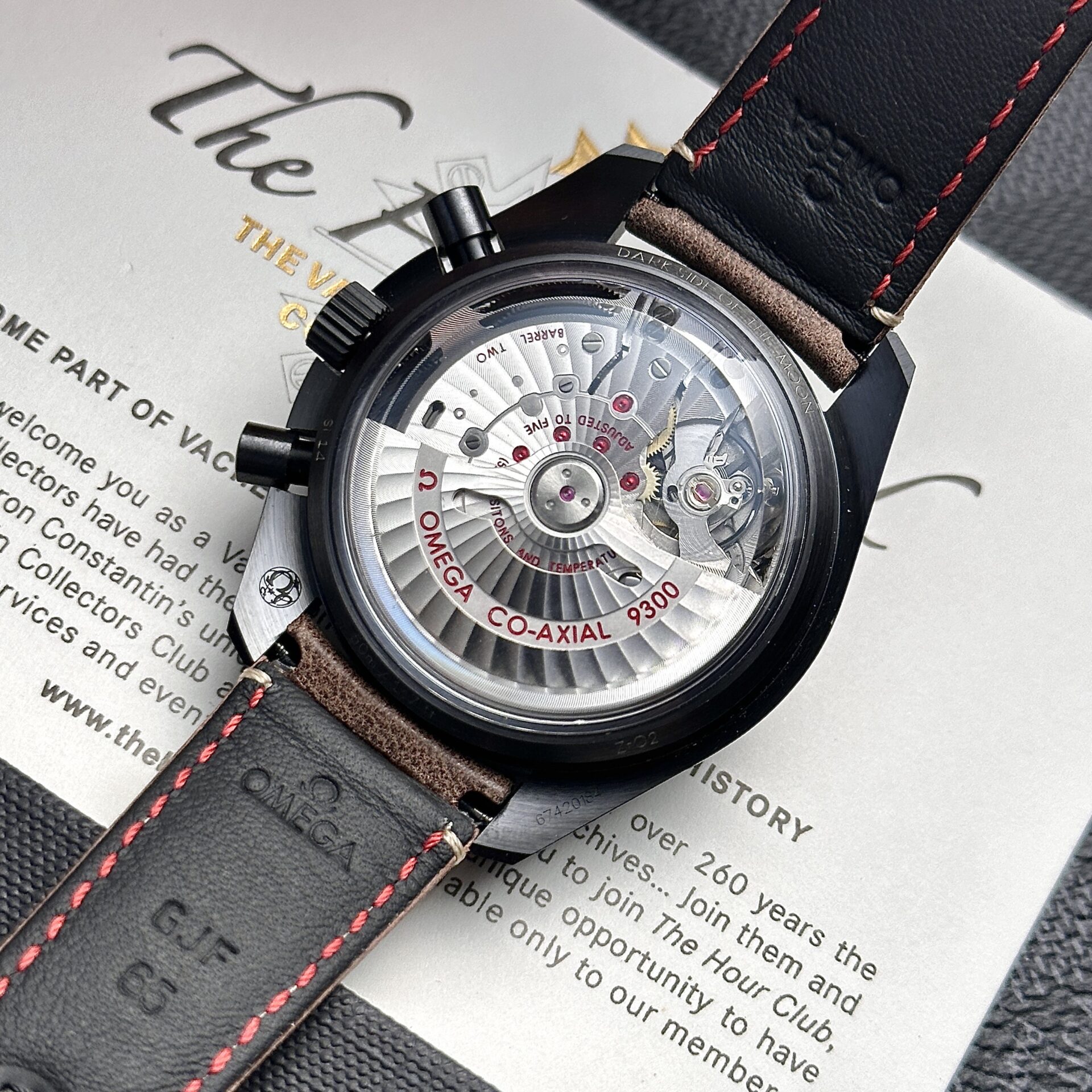 Omega SpeedMaster Replica Watch Highest Quality Black OM 44mm - Top club