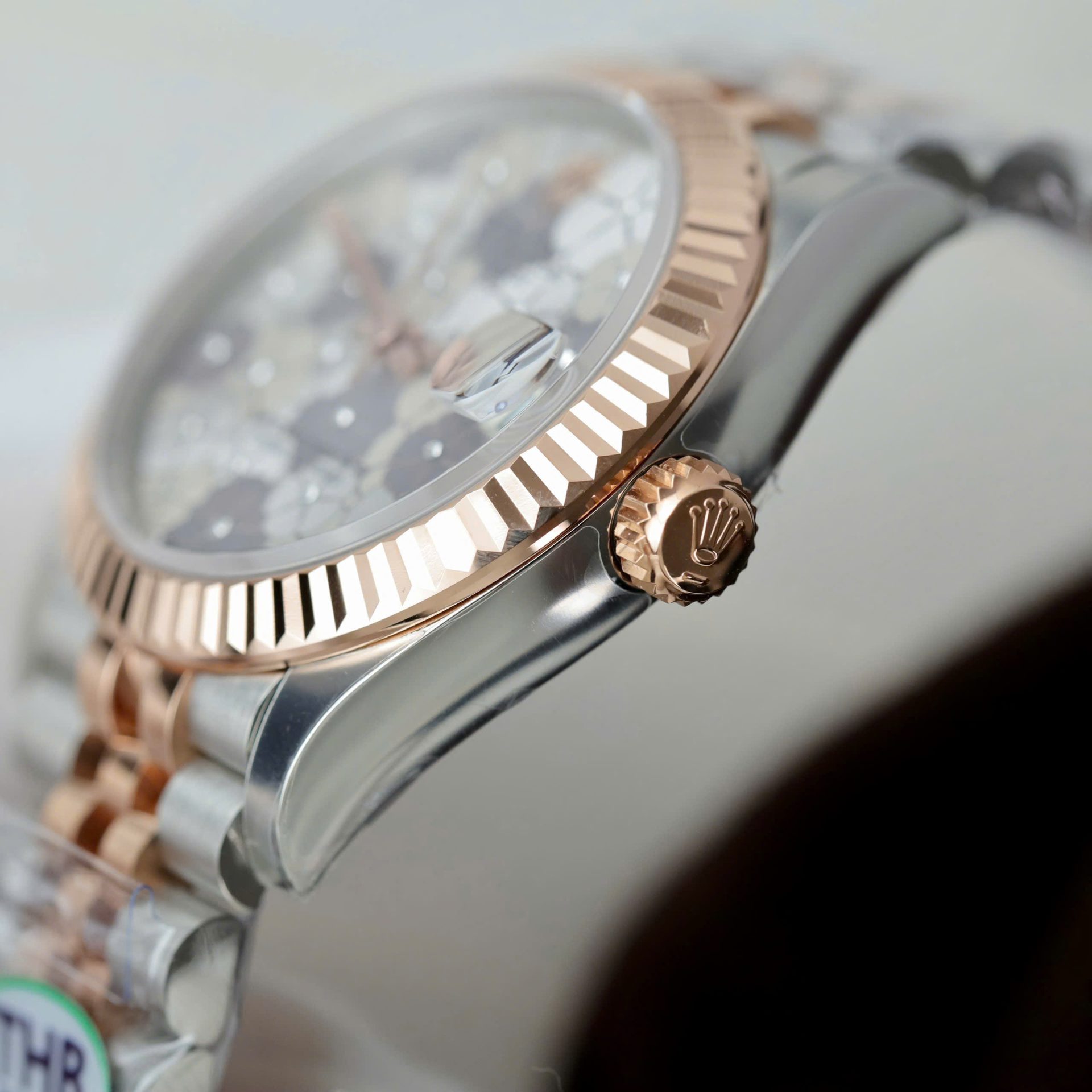 Rolex DateJust Best Replica Watch Women Flower Dial Jubilee Strap THB Factory 31mm - Top club
