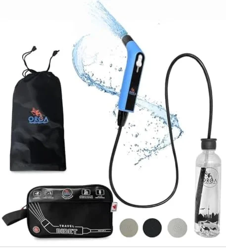 Orca Portable Electric Travel Bidet Bottle Handheld Personal Sprayer