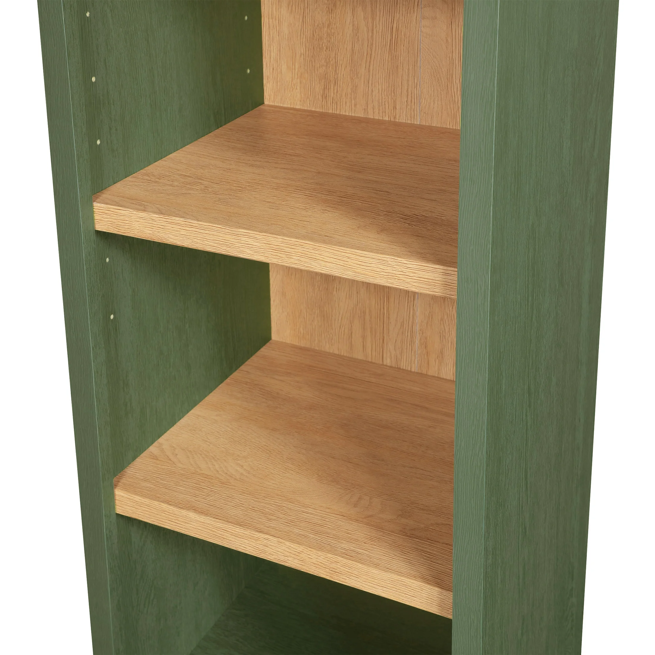 Better Homes & Gardens Juliet Narrow Arch Bookcase, Rich Black and Light Honey - Image 38