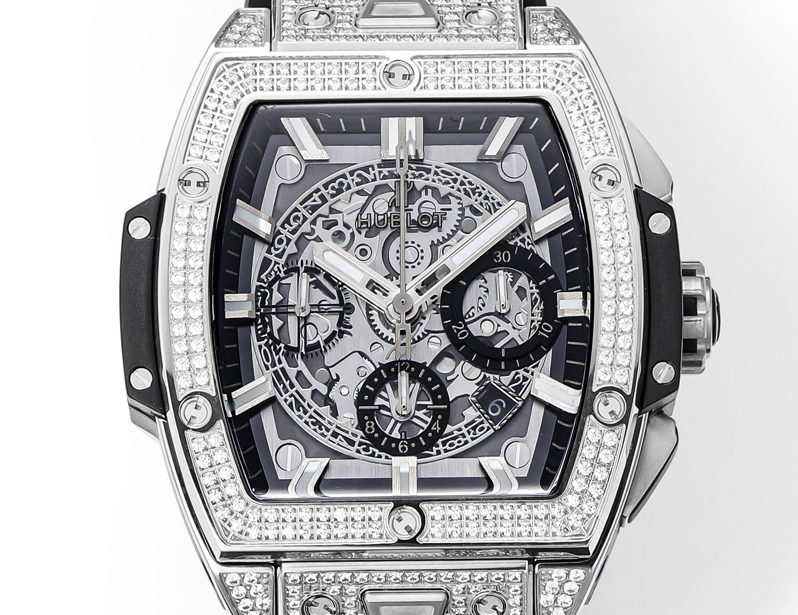 Hublot Spirit of Big Bang Textured Rubber Strap(1:1 replica) - Elite Watch Atelier