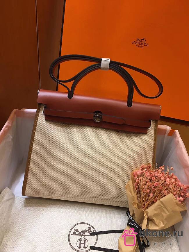HERMES HERBAG 31CM ALL HANDMADE 02