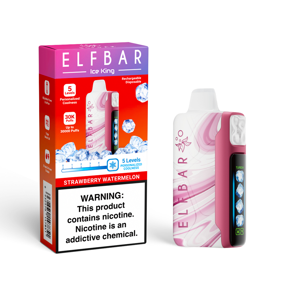 ELF BAR ICE KING 30K ładowalny jednorazowy e-papieros (wszystkie smaki)