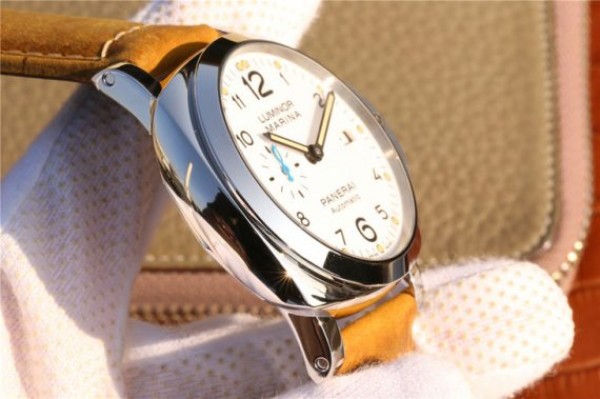 Replica Panerai PAM1499 S XF White Dial Brown Asso Strap P9010 - Top club