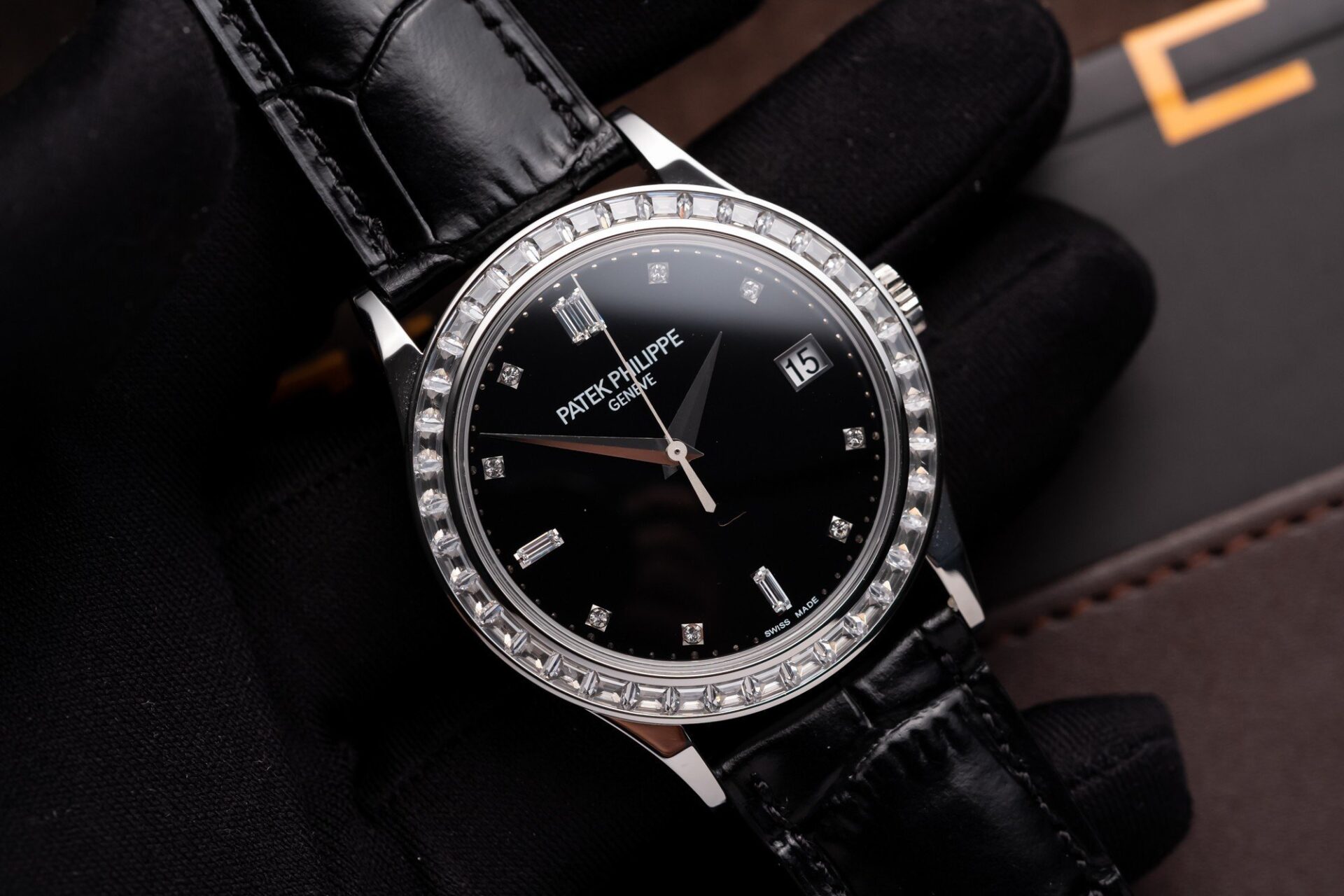 Patek Philippe Calatrava 5298P Replica Watch Black ZF Factory 38mm - Elite Watch Atelier