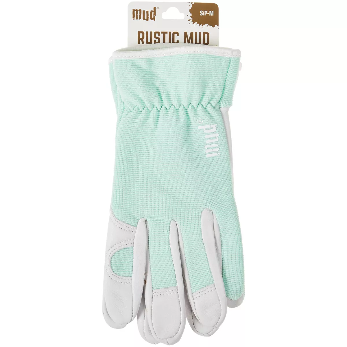Mud Women's Small/Medium Goatskin Leather Mint Garden Glove