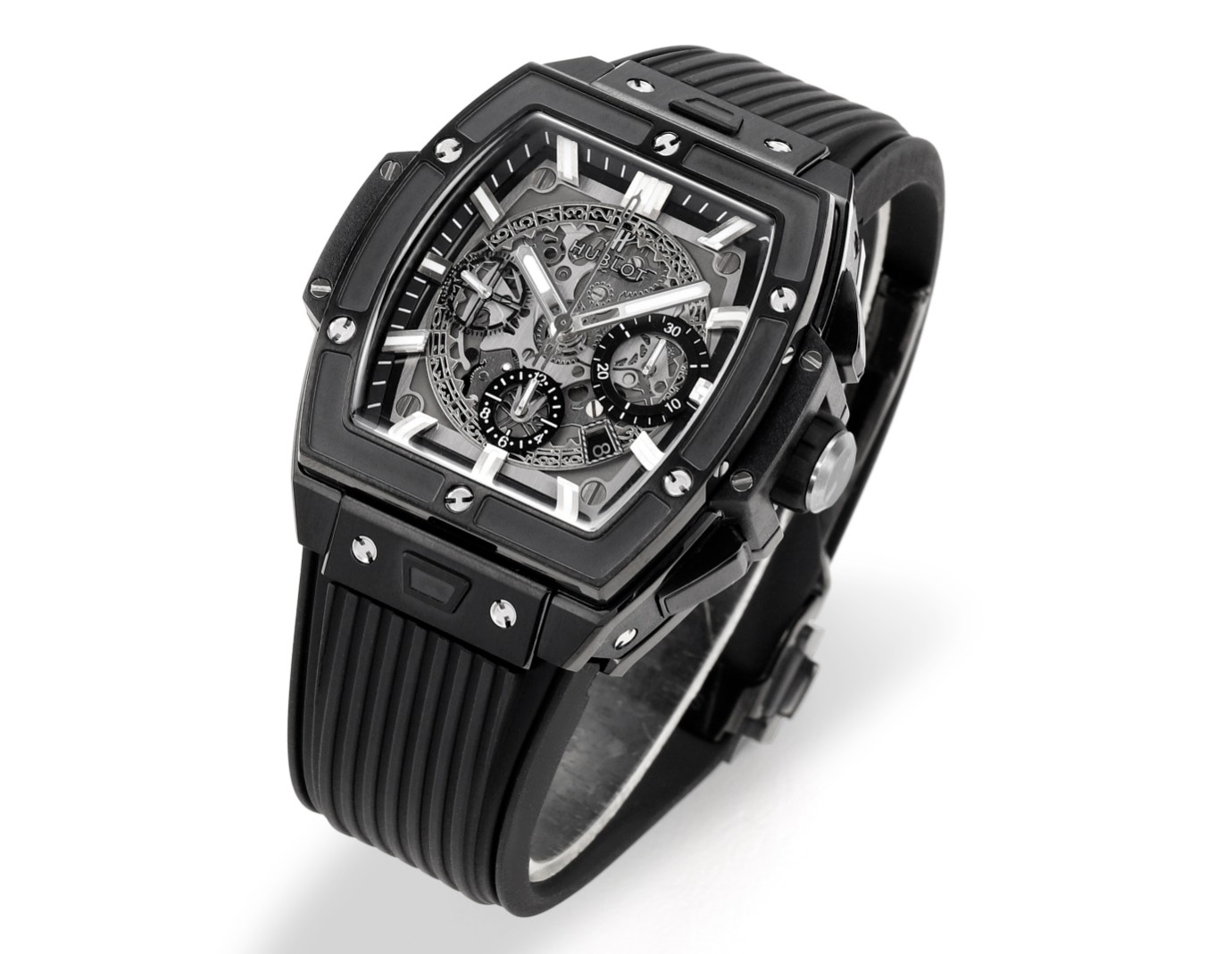 Hublot Spirit of Big Bang Textured Rubber Strap(1:1 replica) - Elite Watch Atelier