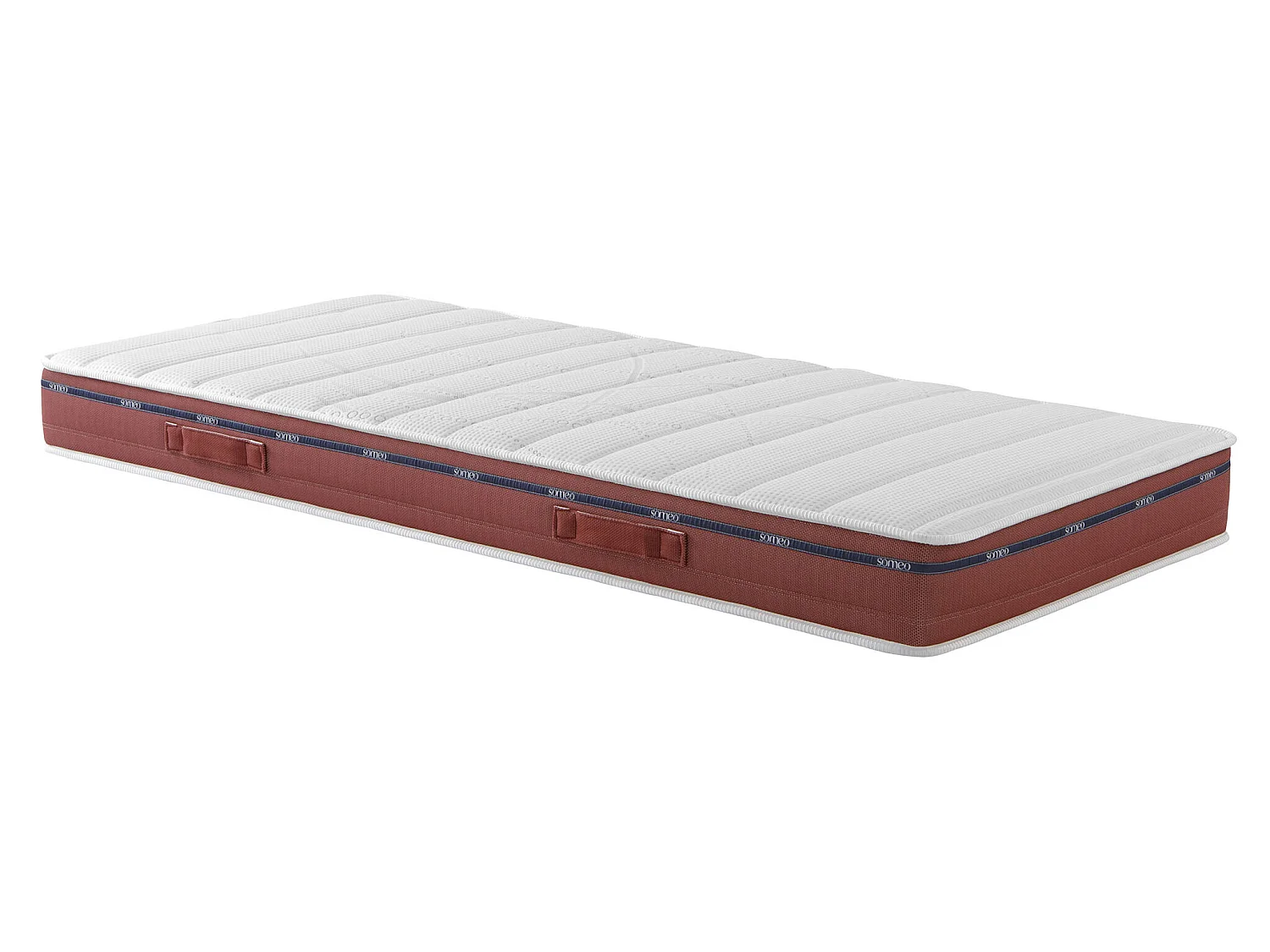 Matelas pour lit électrique 100% latex Crépuscule 500 - SOMEO 2x80x200