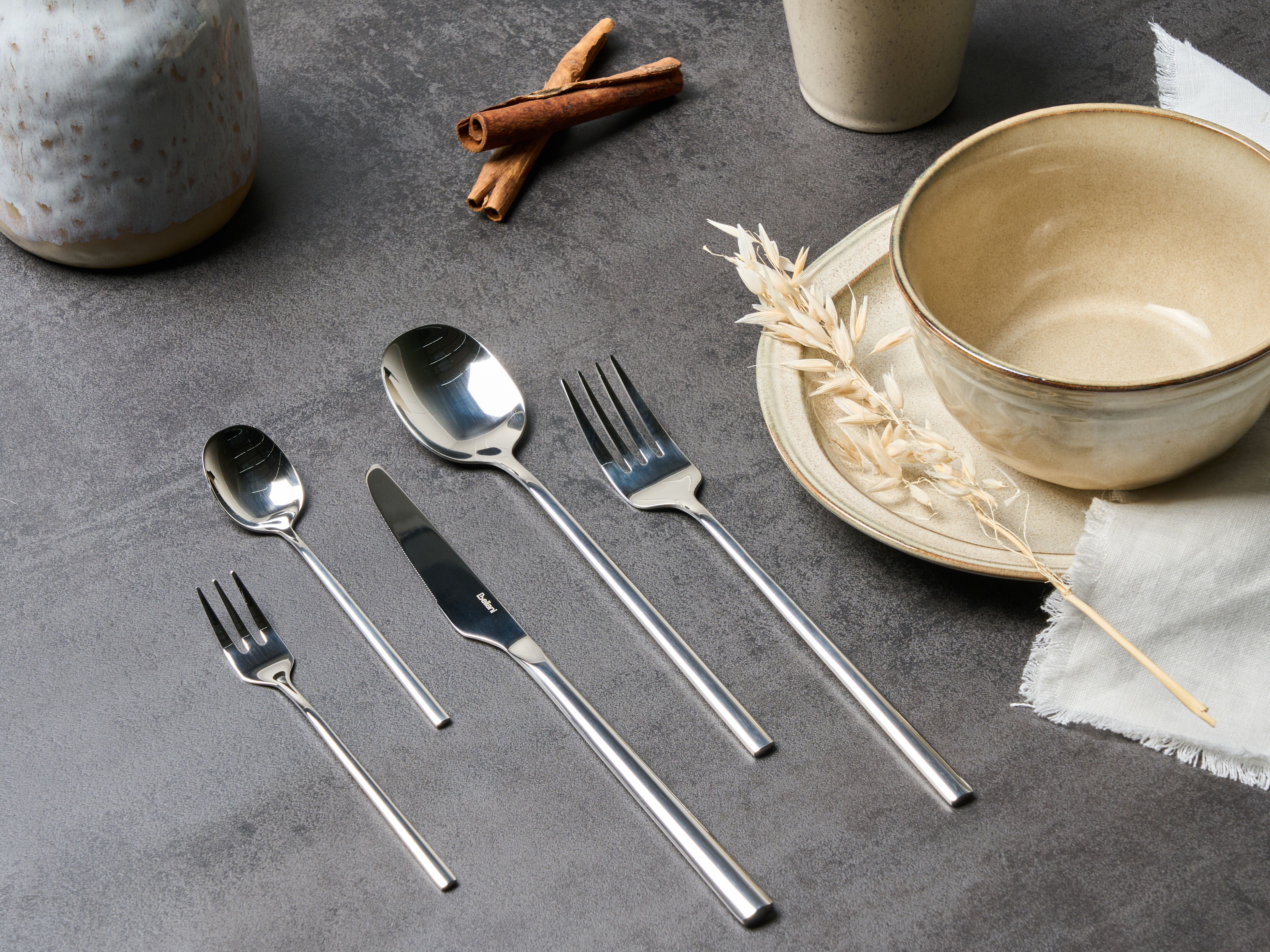 30 Piece Cutlery Set FREGOLA Silver