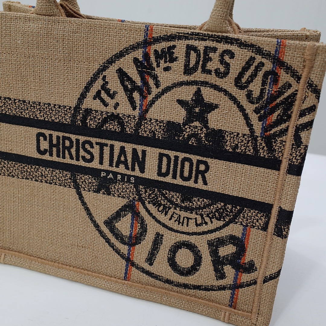 Christian Dior Small Dior Book Tote Brown, For Women, Women’s Handbags 26.5cm/10.5in CD M1265ZRUW_M9181:1High-quality replica